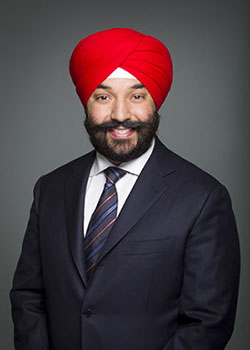 The Honourable Navdeep  Bains